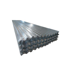 DX51 Hojas de metal de 0.17 mm Techo de acero de acero de material gastrointestinal corrugado galvanizado